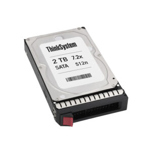 Disco duro ThinkSystem de 3,5", 2 TB, 7,2 K, SATA, 6 Gb, 512n, intercambio simple