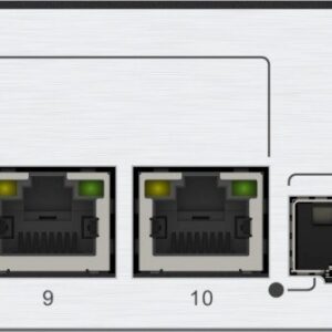 Controladore de APS wireless access controller | Manage APs: 256 | 10 x 10/100/1000BASE-T ports, | 2 x 10 GE SFP+ ports