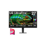 Monitor LG 27U710B-B UHD (4K) 27US500-W 3840 X 2160 MARCO COLOR NEGRO, Tipo de panel IPS- Formato 16:9  BASE AJUSTABLE EN ALTURA E INCLUNACION, FreeSync-HDR10 Tasa de refresco 60Hz Tiempo de respuesta 5ms (GtG a mayor velocidad) ,   HMDI x1/ DisplayPort x1/ Salida auriculares 3 polos (solo sonido) Garantía 40 meses