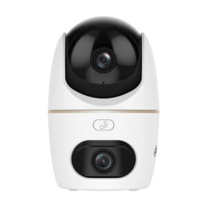 Cámara Dahua Wifi Doble lente / 3MP / PT / DWDR, IR hasta 30mts, AI Detección Humana y Mascotas,  / Doble IR, Patrullas (Preset Patrol) Autoseguimiento, Alarma por Sonido Anormal, Boton de Llamada, WIFI 6 Boble banda - 2.4GHz / 5.GHz, Audio vidireccional, Soporta Micro SD hasta 256GB, Gestion desde la App DMSS (Dahua)