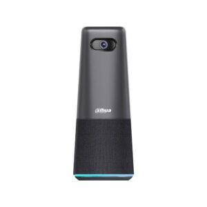 Cámara Dahua USB todo en uno 1080P,2MP / FHD a 30fps, gran angular de 100° reducción de ruido digital 3D,Procesamiento de voz multidimensional, presenta más naturaleza, voz abundante y clara,Algoritmo de matriz omnidireccional de 4 micrófonos, captación de sonido de 360° y 4mts (radio),Admite reducción de ruido  AI/AEC/ANS/AGC; Suprima eficazmente