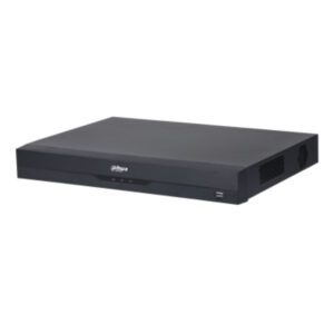 Grabador DVR Penta-brid de 32 canales/ Funciones IA QuickPick 2.0, Perimeter Protection, Face Recognition, SMD Plus, AI Coding/Soporta compresión de video eficiente: Smart H.265+, H.265, Smart H.264+ y H.264/ Audio bidireccional en los 32 canales/ Soporta hasta 16 TB/ 2 bahias/ No incluye DD