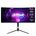 Monitor Dahua Curvo Gamer 30” panel VA / borde delgado 3 caras VA,Tamaño: 30 Color Negro,Resolución: 2560 X 1080 (21:9),Tipo de pane: VA,Tipo de respuesta: MPRT 1ms / tasa de refresco 200 HZ,Conectividad:  DP 1,2 / HDMI 2,0  (Incluye cable HDMI),Angulo de visión: 178° H / 178°V,Incluye Base Metálica,Garantia de 3 años