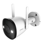 Camara Imou Bullet 2E, 3MP, WIFI, Full Color, Lente 2.8mm, Slot para tarjeta SD hasta 512GB, H265, deteccion de movimiento y personas, Micrófono incorporado, IP67 Antena dual.