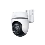 Cámara TPLINK de Vigilancia Wi-Fi para Exteriores con Visión Nocturna a Color y Detección IA Avanzada