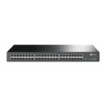 Switch TP-LINK NO Administrable 48 Puertos RJ45 de 10/100/1000Mbps COLOR Negro