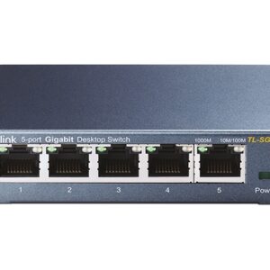 Switch TP LINK NO Administrable 5 Puertos de 10/100/1000Mbps