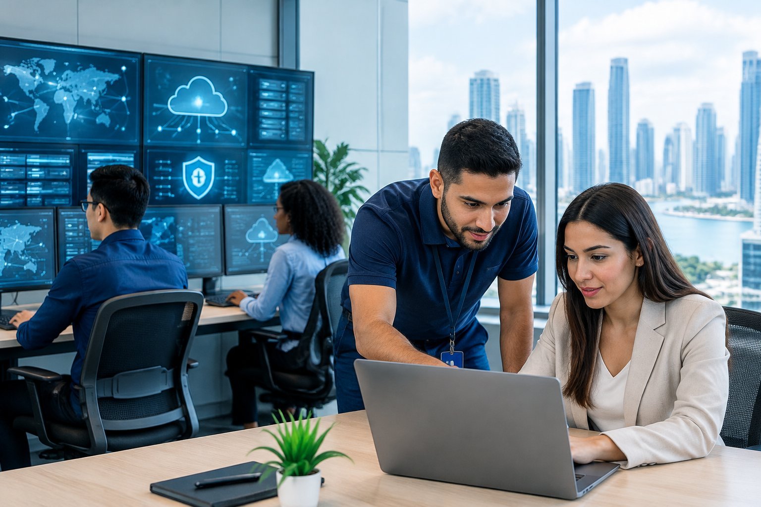 Empresa operando con soporte TI e infraestructura tecnológica administrada.